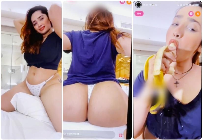 ADITI MISTRY NUDE APP LIVE BANANA BLOWJOB PILLOW RIDING PART 4