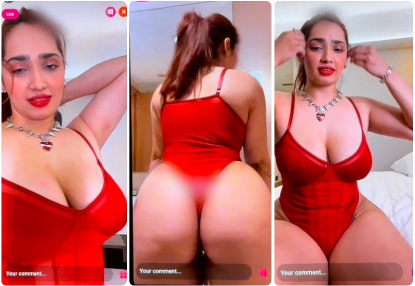 ADITI MISTRY NEW APP LIVE VIDEO BOOBS PRESSING SPREADING SLAPPING HER HUGE ASS