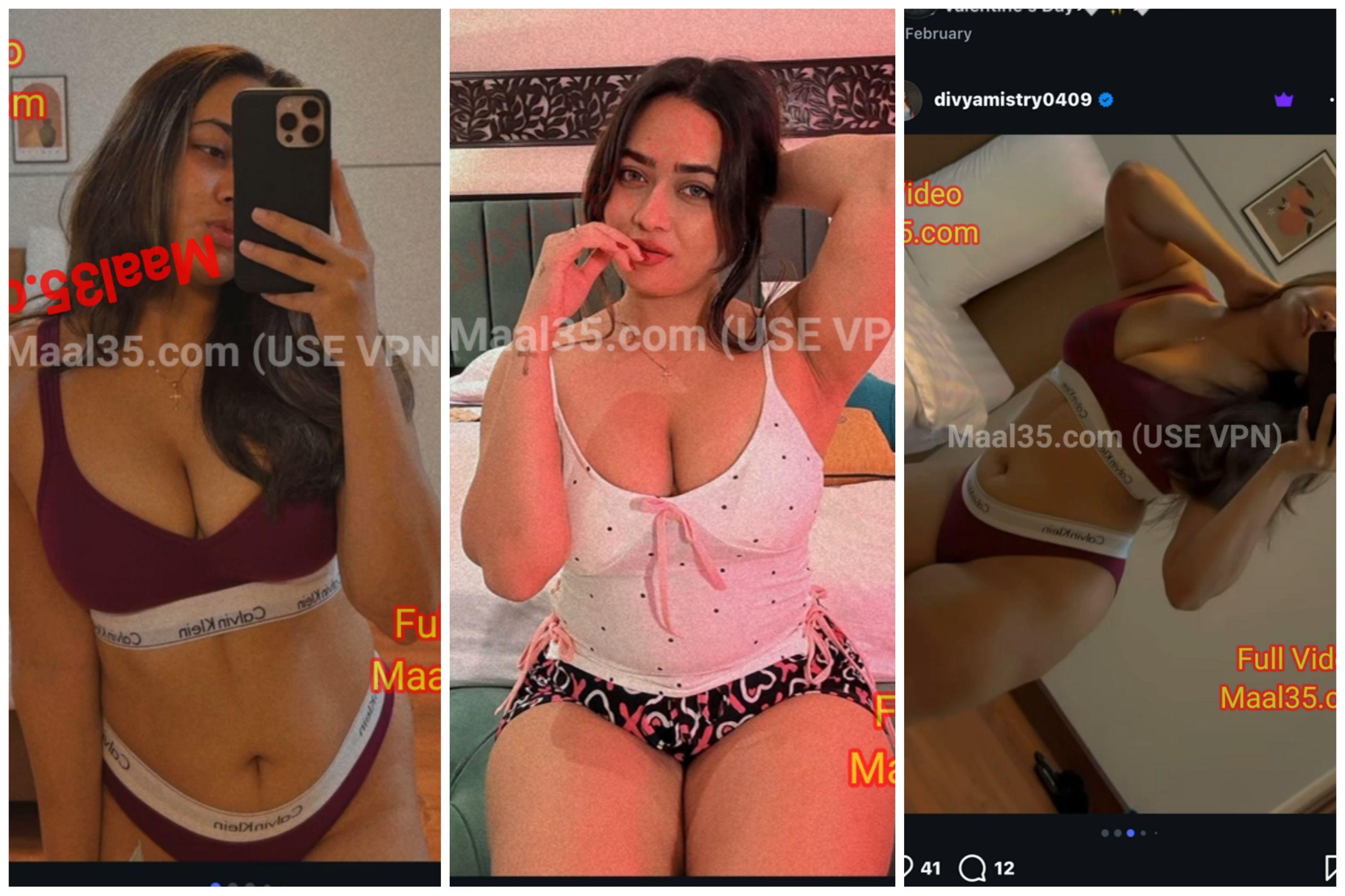 Aditi Mistry Sister Divya Mistry INSTA EXCLUSIVE PAID CONTENT